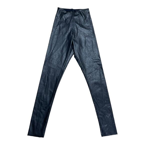 Commando NWT Faux Leather Black Leggings Small - Picture 3 of 5